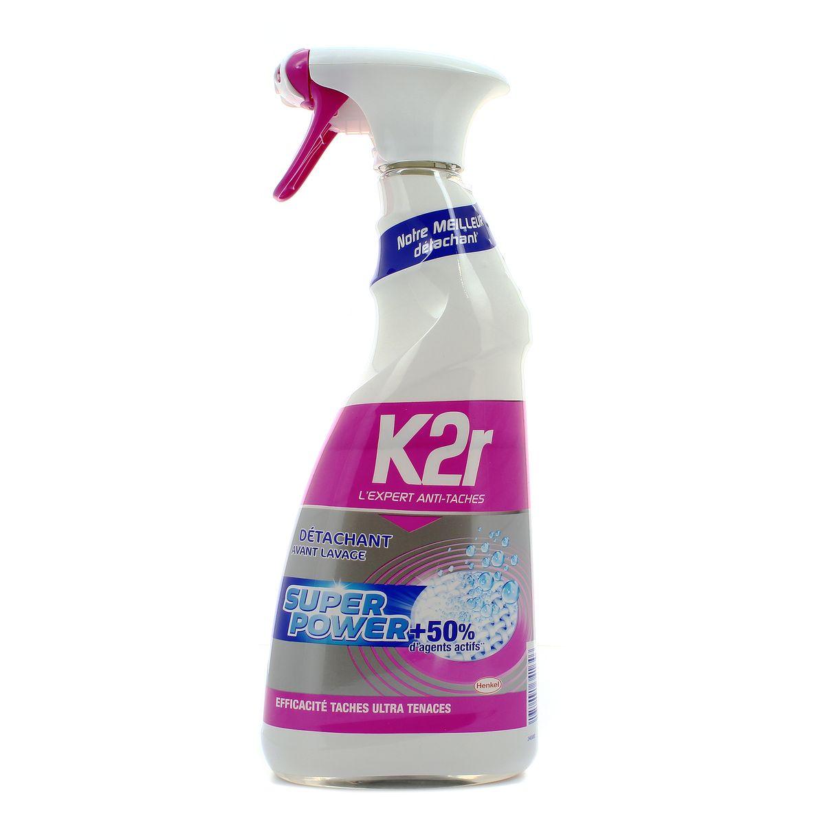 3178041341646 - K2r - Détachant spray textile avant lavage -  Super Power