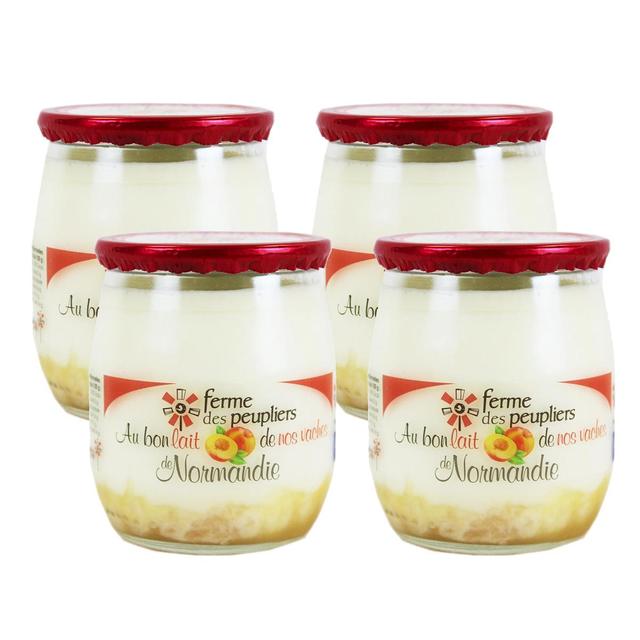 2050000392146 - La Ferme Des Peupliers - Yaourt Entier sur lit de Pêche