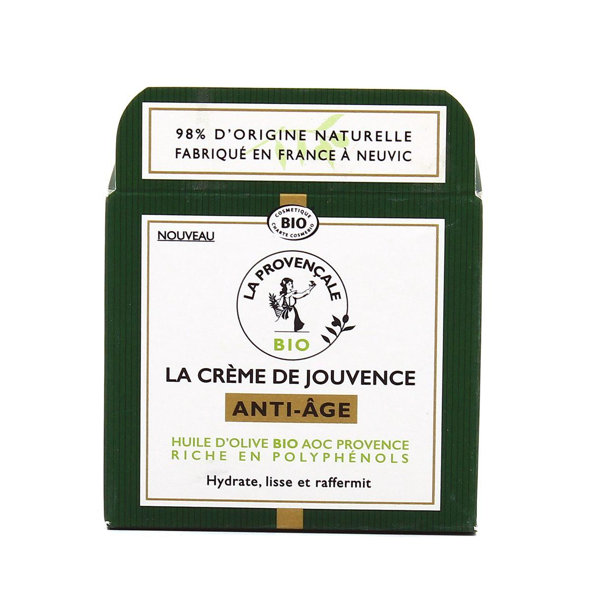 3600550972146 - La Provencale BIO - Crème de jouvence anti-âge à l'huile d'olive Bio AOC Provence