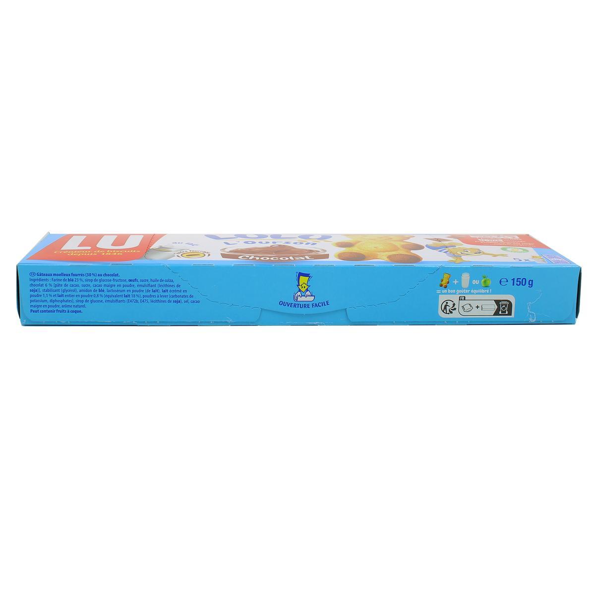 3048282322646 - Lu - Oursons Lulu au chocolat