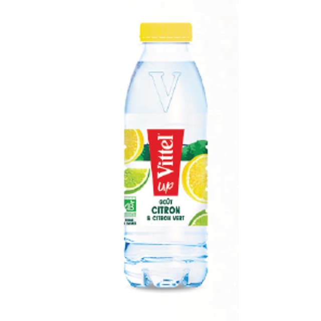 8445290172846 - Vittel - Eau minérale naturelle aromatisée citron citron vert bio
