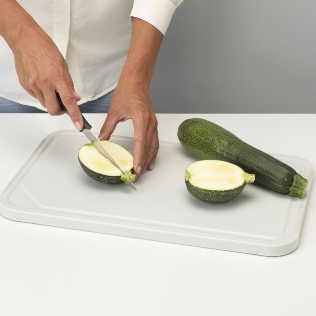 8710755123146 - Brabantia - Planche à découper plus plateau - Light Grey