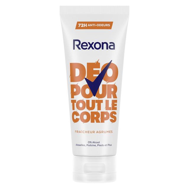 8720181673146 - Rexona - Déodorant Crème Pour tout le Corps Fraîcheur Agrumes 0% Alcool