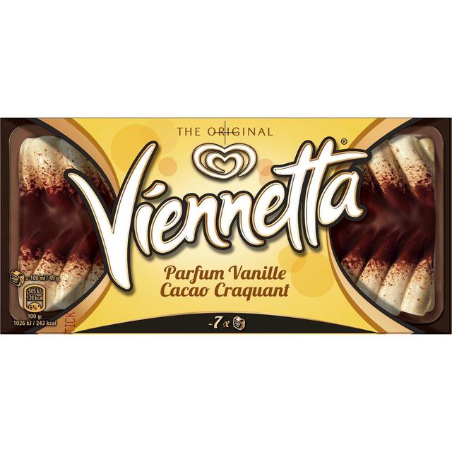 8712100324246 - Viennetta - Vanille cacao craquant 650ml 7 parts