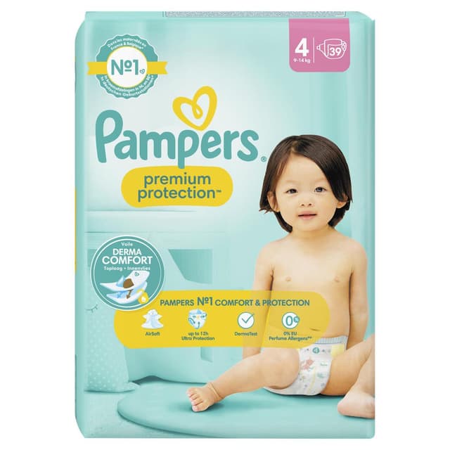 8006540704646 - Pampers Premium protection - Couche T4 9 - 14kg