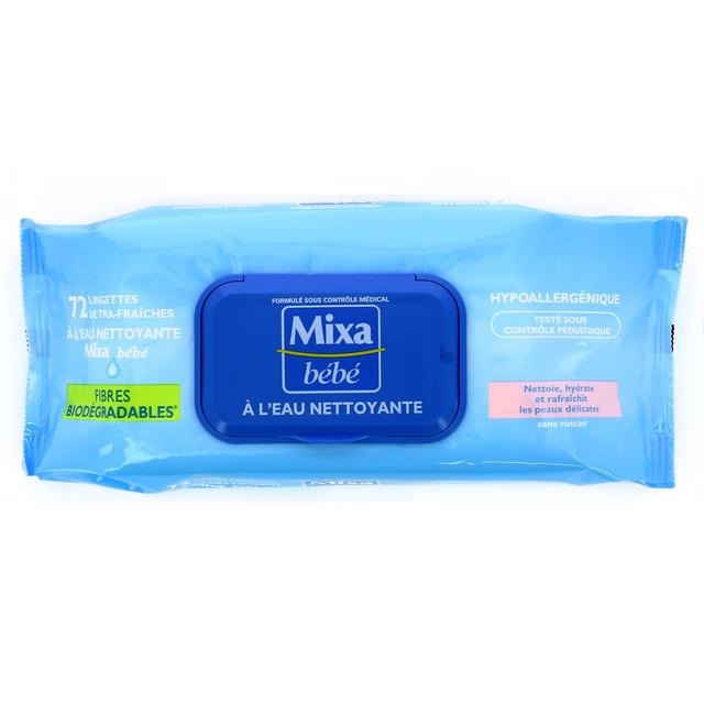 3058325066246 - Mixa Bébé - Lingettes ultra fraiches à l'eau nettoyante