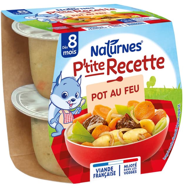 7613035856646 - Naturnes® - P'tite Recette - Pot au Feu Bol Bébé Dès 8 mois