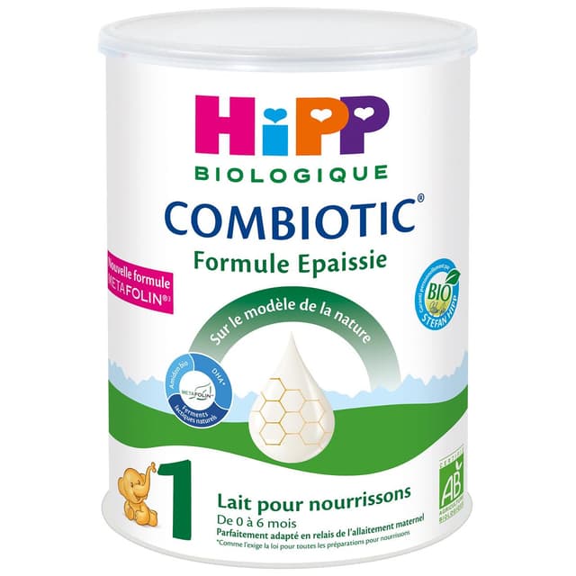 4062300367746 - Hipp - Lait bébé en poudre Combiotic Bio épaissi 1er âge, 0-6 mois