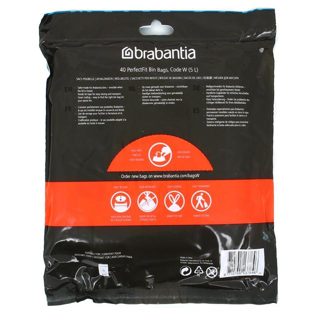 8710755137846 - Brabantia - Sacs poubelle PerfectFit 5L 