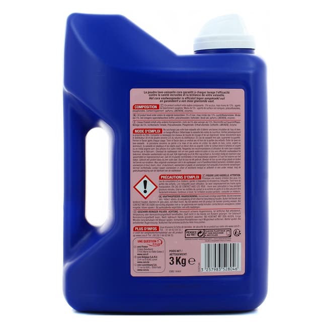3257983528046 - Cora - Lessive poudre lave vaisselle