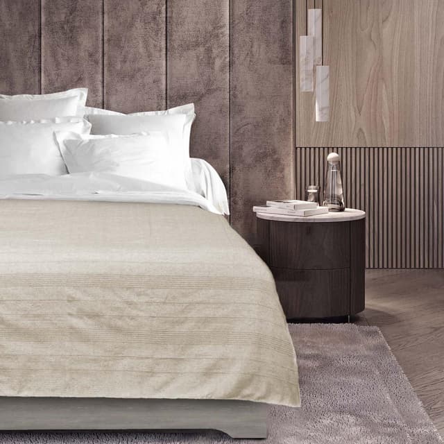 3574386118446 - Douceur D Interieur - Plaid Lucile naturel