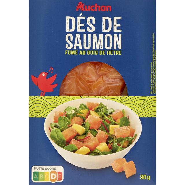 3596710319046 - Auchan - Dés de Saumon Fumé