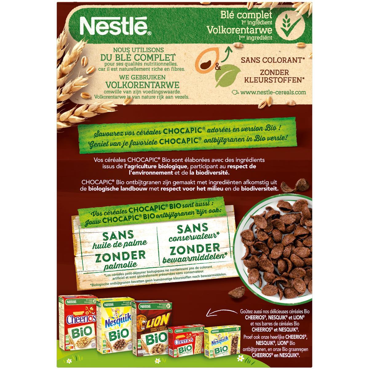 7613036669146 - Chocapic - Céréales au Chocolat BIO Chocapic 