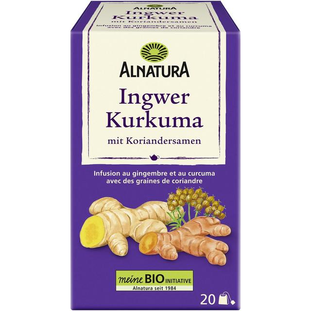 4104420219946 - Alnatura - Infusion Gingembre Curcuma Bio - 20 Sachets