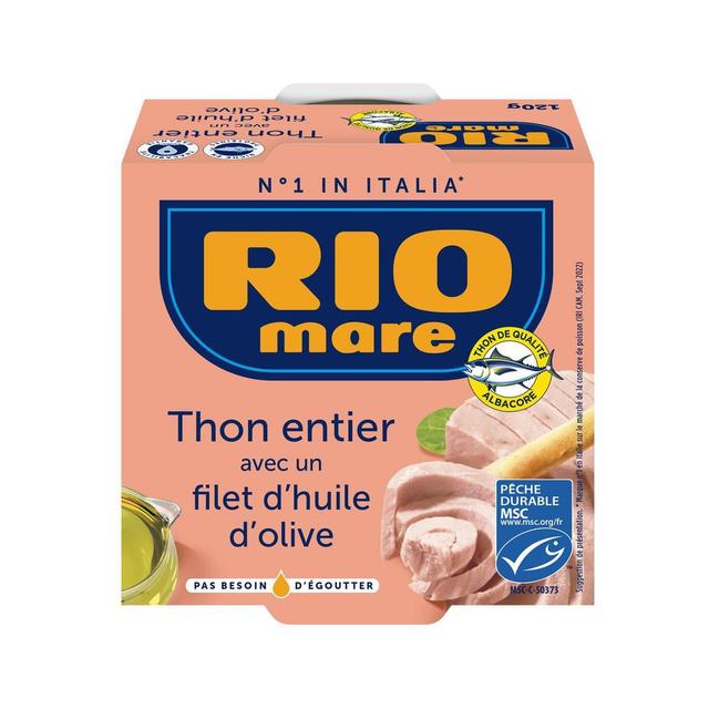 8004030950047 - Rio Mare - Thon Entier MSC avec un filet d'Huile d'Olive