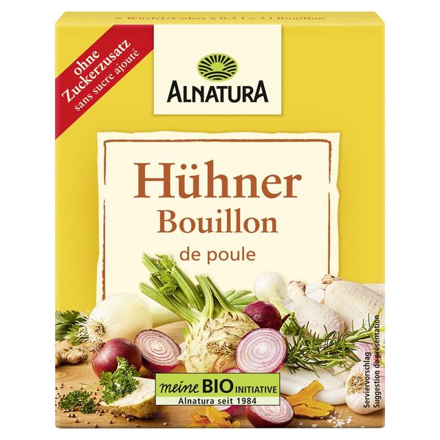 4104420030947 - Alnatura - Bouillon Cube Poule bio - 6 cubes