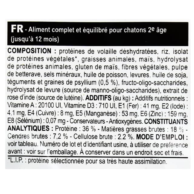 3182550702447 - Royal Canin - Croquettes Kitten Soutien Système Immunitaire pour Chaton