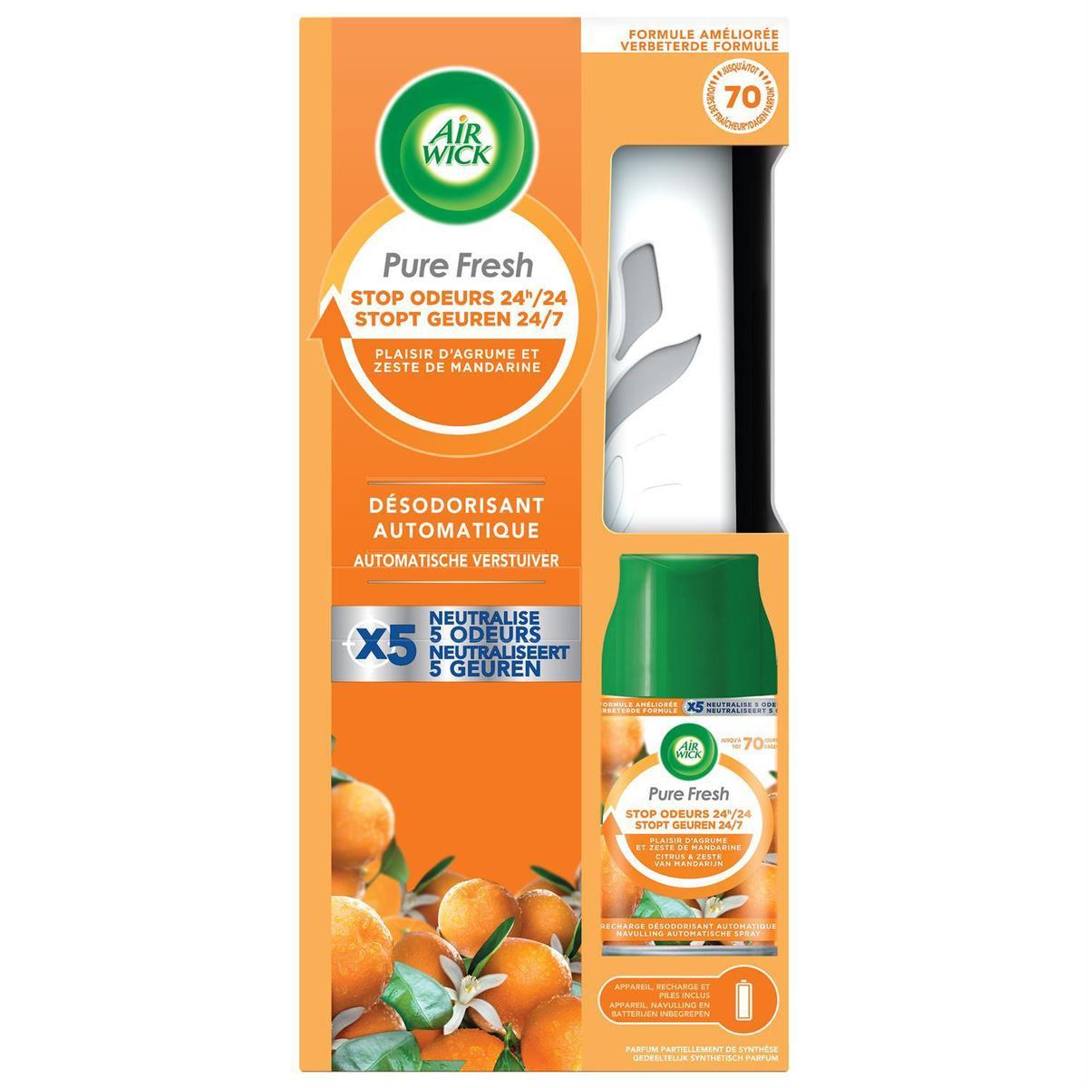 3665468302447 - Air Wick - Désodorisant automatique Agrume