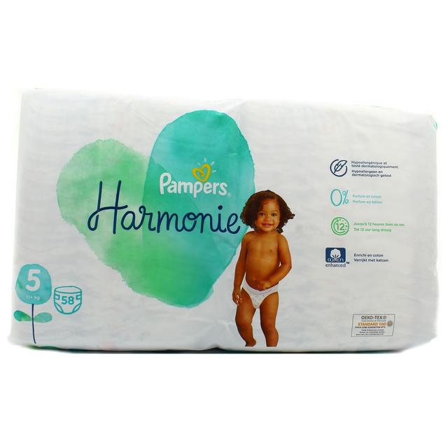 8001841654447 - Pampers Harmonie - Couches Taille 5 -  11kg+