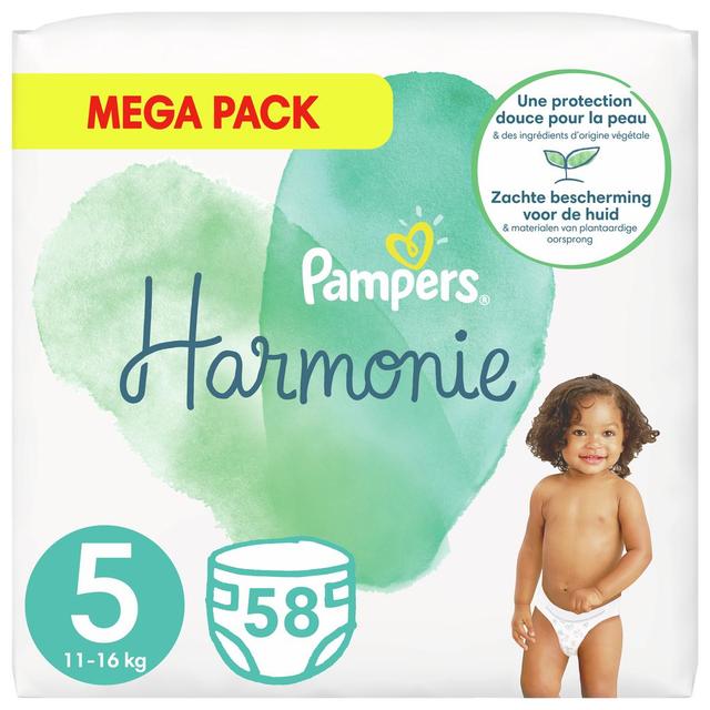 8001841654447 - Pampers Harmonie - Couches Taille 5 -  11kg+