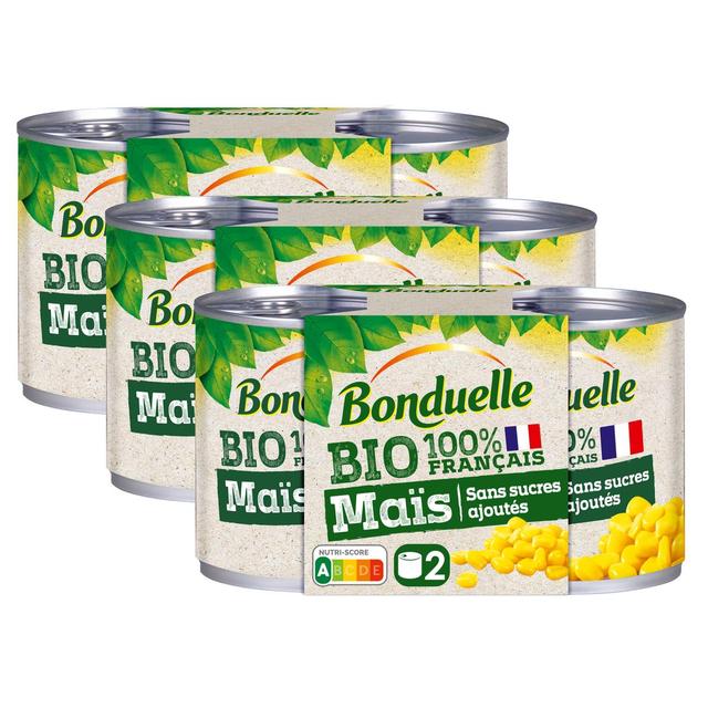 2050000395147 - Bonduelle - Maïs sans sucre ajoutés bio 