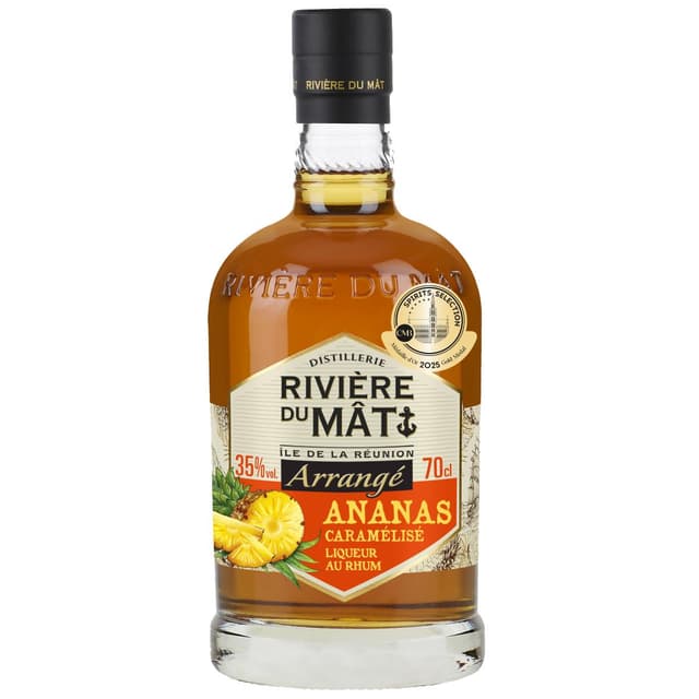 3147699116647 - Rivière du Mat - Arrangé Ananas caramélisé 35°