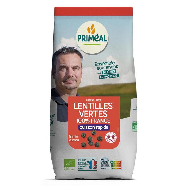 3380380096747 - Priméal - Lentilles vertes bio origine France