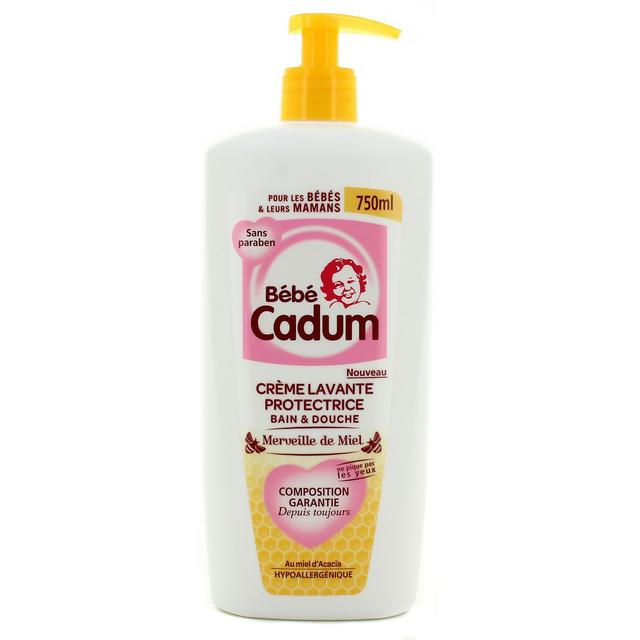 3600550806847 - Bébé Cadum - Crème lavante protectrice merveille de miel