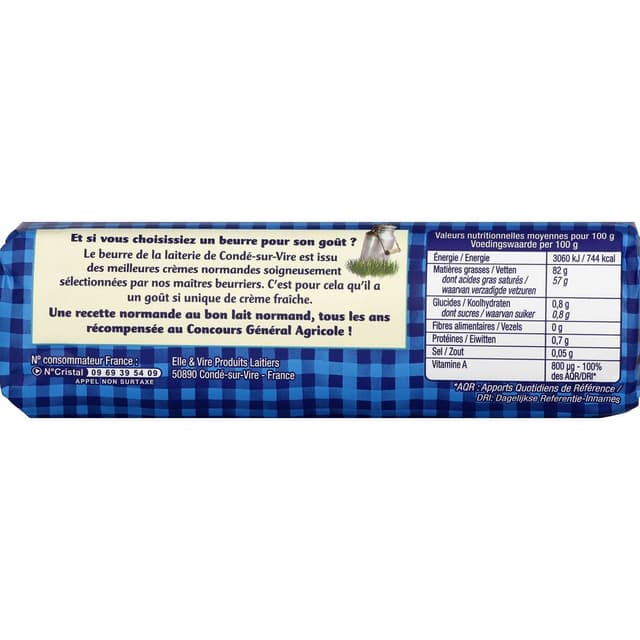 2050000308147 - Elle&Vire - Beurre doux