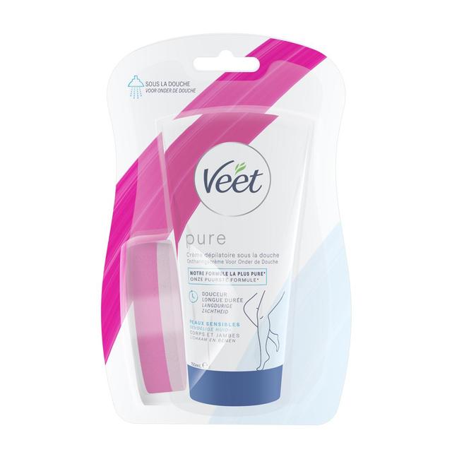 5011417549247 - Veet - Crème épilatoire Sous la Douche Veet Peaux Sensibles Aloé Vera et Vitamine E
