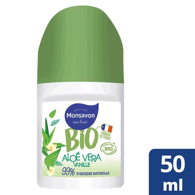 0000059079347 - Monsavon - Déodorant bille Bio à l'aloé vera et à la vanille