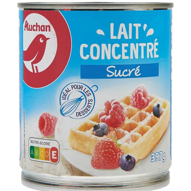 3254560859647 - Auchan - Lait concentré sucré