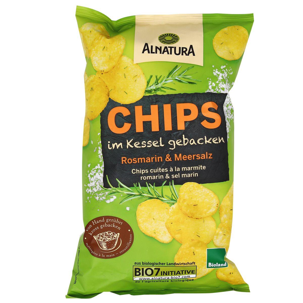 Alnatura - Chips cuites à la marmite romarin bio