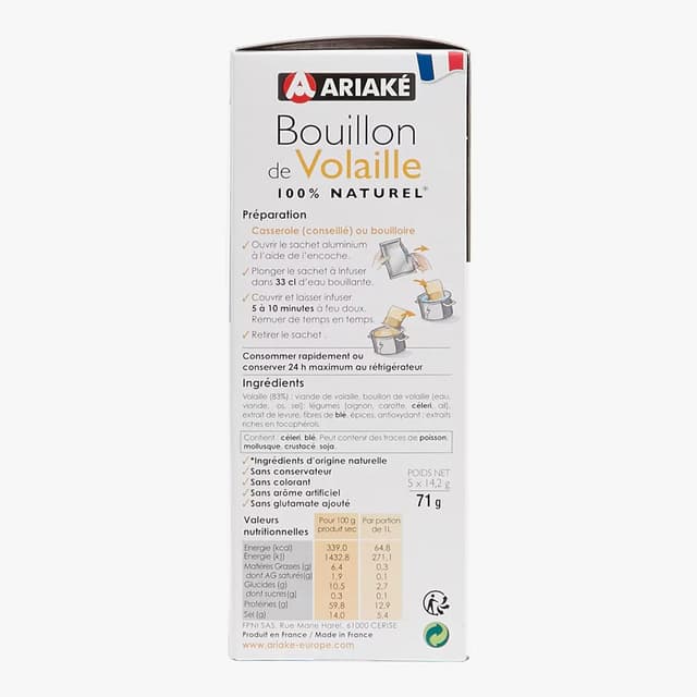 3760169640048 - Ariaké - Bouillon de Volaille 