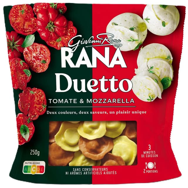 8001665731348 - Giovanni Rana - Duo  Ravioli Tomate & Mozzarella