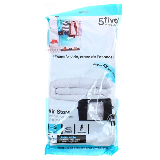 3560239371748 - 5 five - Housse de rangement sous vide