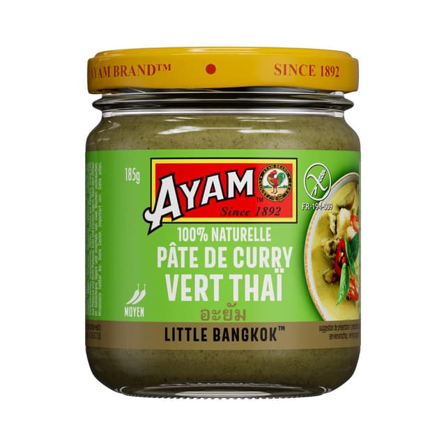9556041612548 - Ayam - Pâte de curry vert