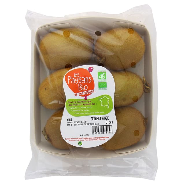 3760074476473 - Les Paysans Bio - Kiwi bio 
