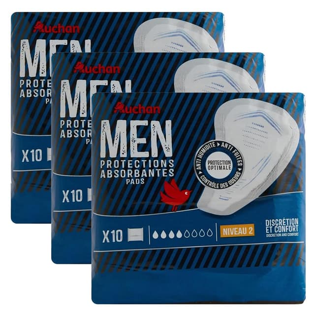 2050000415548 - Auchan - Men protections absorbantes niveau 2