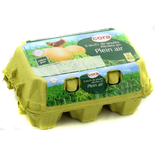 3257980305848 - Cora - Oeufs plein air, calibre gros