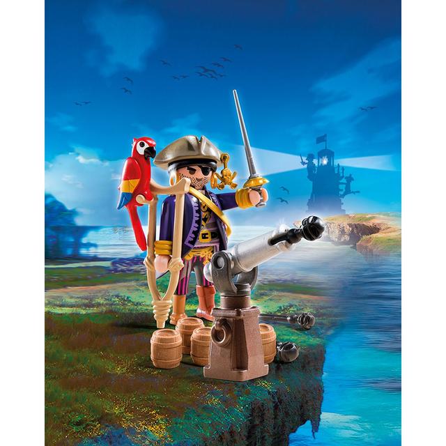 4008789066848 - PLAYMOBIL® Pirates - Capitaine pirate avec canon