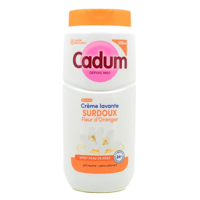 3600551186948 - Cadum - Gel douche surdoux Fleur d'Oranger