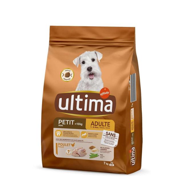3700260417248 - Affinity - Ultima - Croquettes Poulet Aide à réduire la formation de tartre pour petit chien adulte