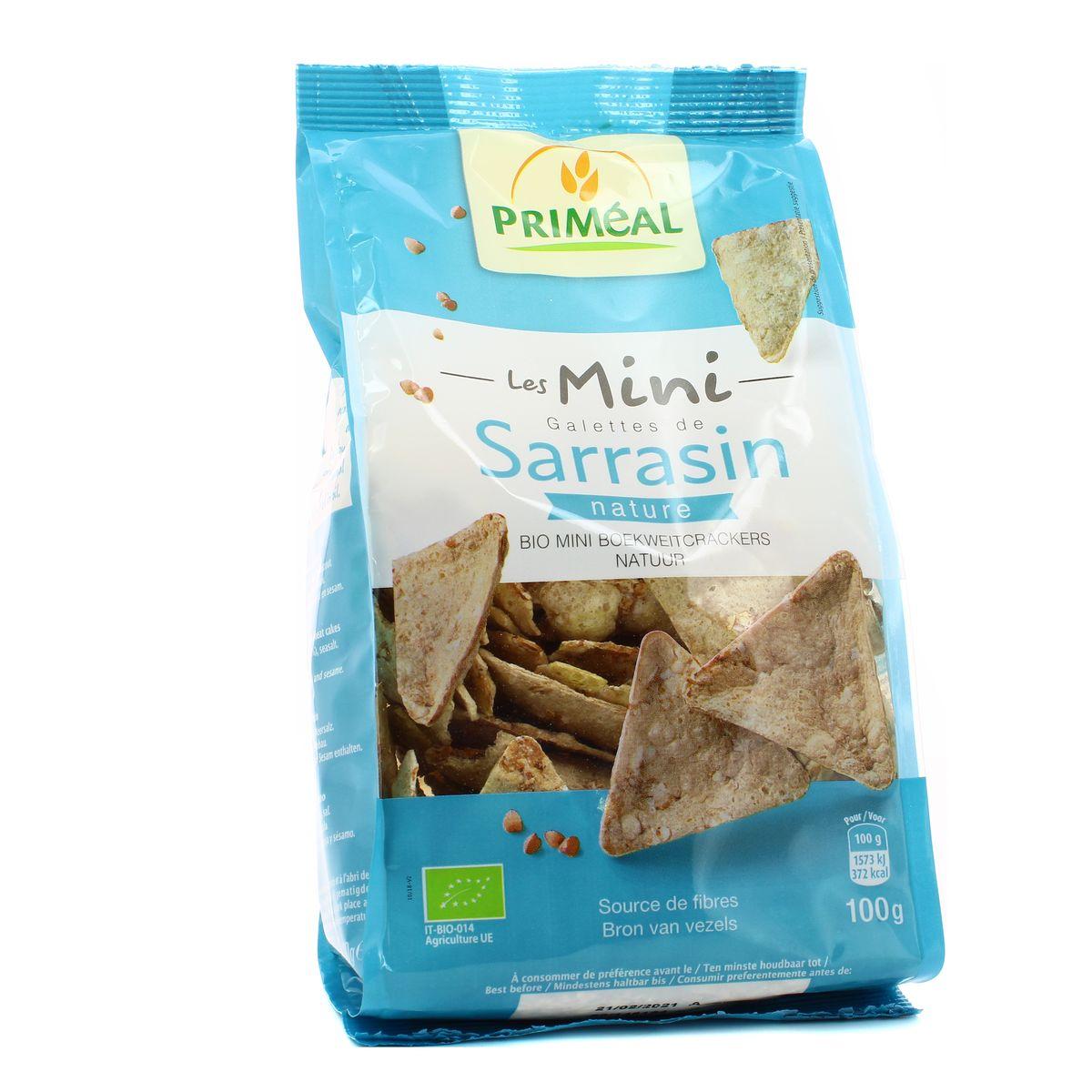 Priméal - Mini galettes de sarrasin bio