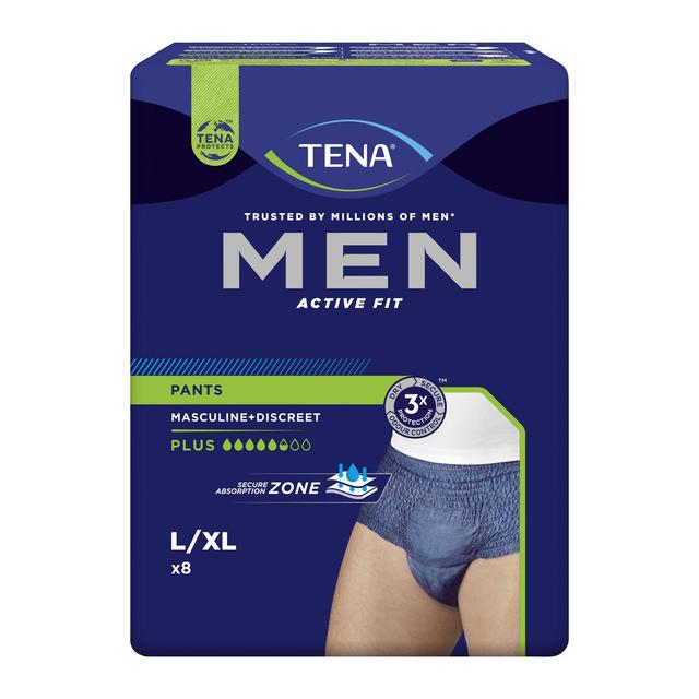 7322540887648 - Tena Men - Culotte Fit Pants Plus L