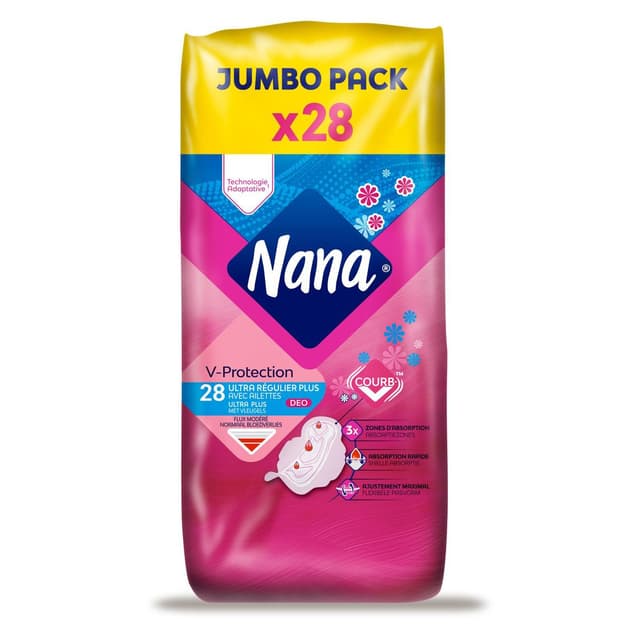 7322541497648 - Nana - Serviettes hygiéniques Ultra normal plus