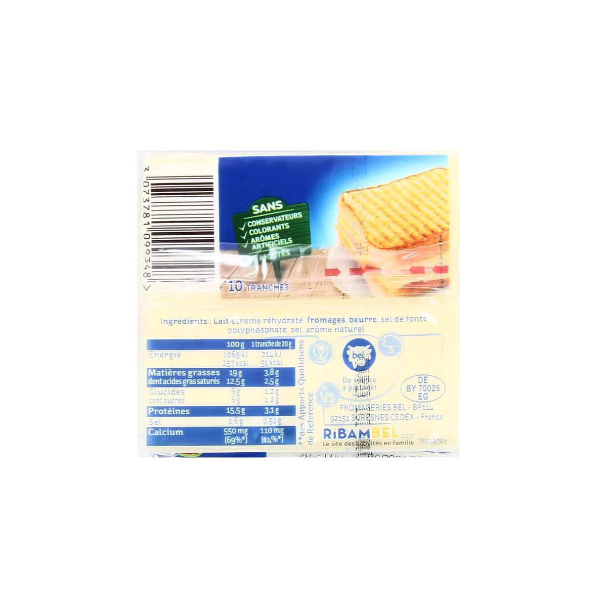 3073781099348 - Toastinette La vache qui rit - Fromage Fondu Croques-Monsieur 200g