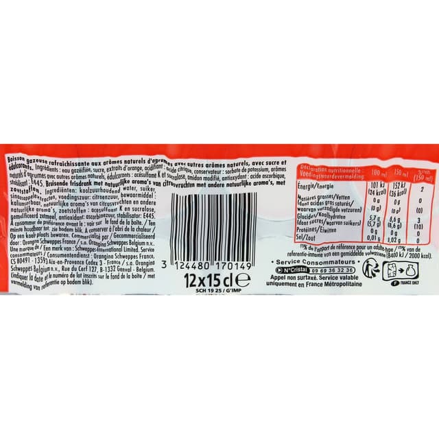 3124480170149 - Schweppes - Soda saveur Agrumes