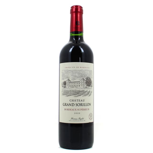 3191742200449 - Bordeaux supérieur rouge AOC - Château Grand Sorillon 