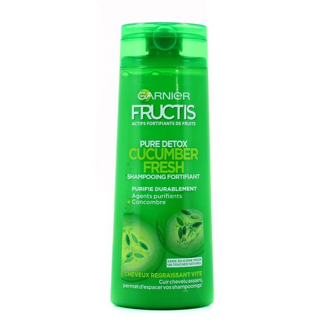 3600541970649 - Garnier - Fructis - Shampooing fortifiant Pure Détox cucumber fresh pour cheveux gras